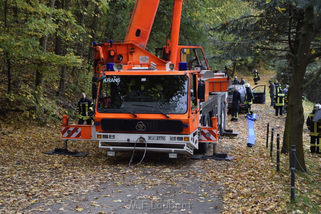 Einsatz BF Koeln PKW im See Koeln Esch P192.JPG - Miklos Laubert